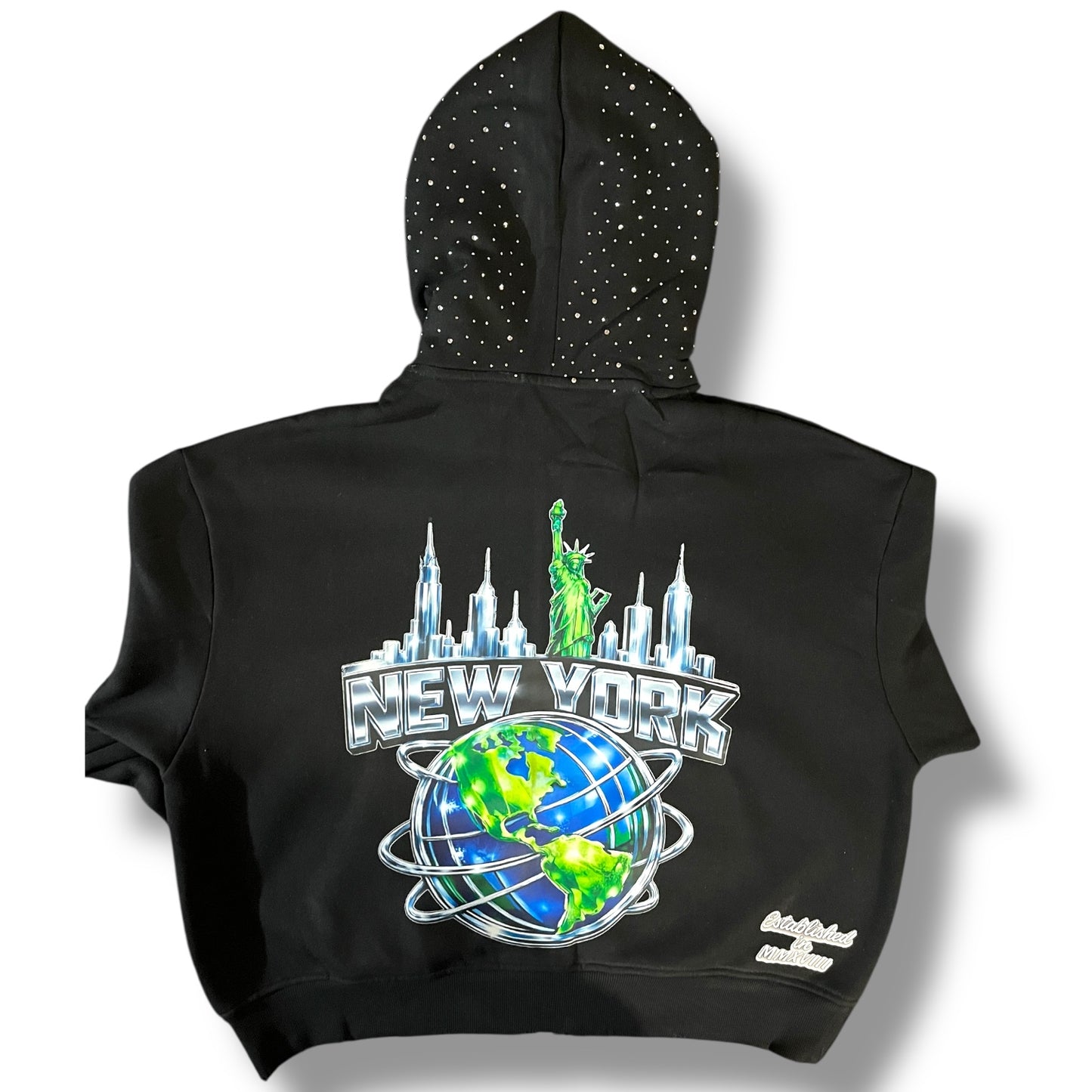 Long Island Croptop Hoodies