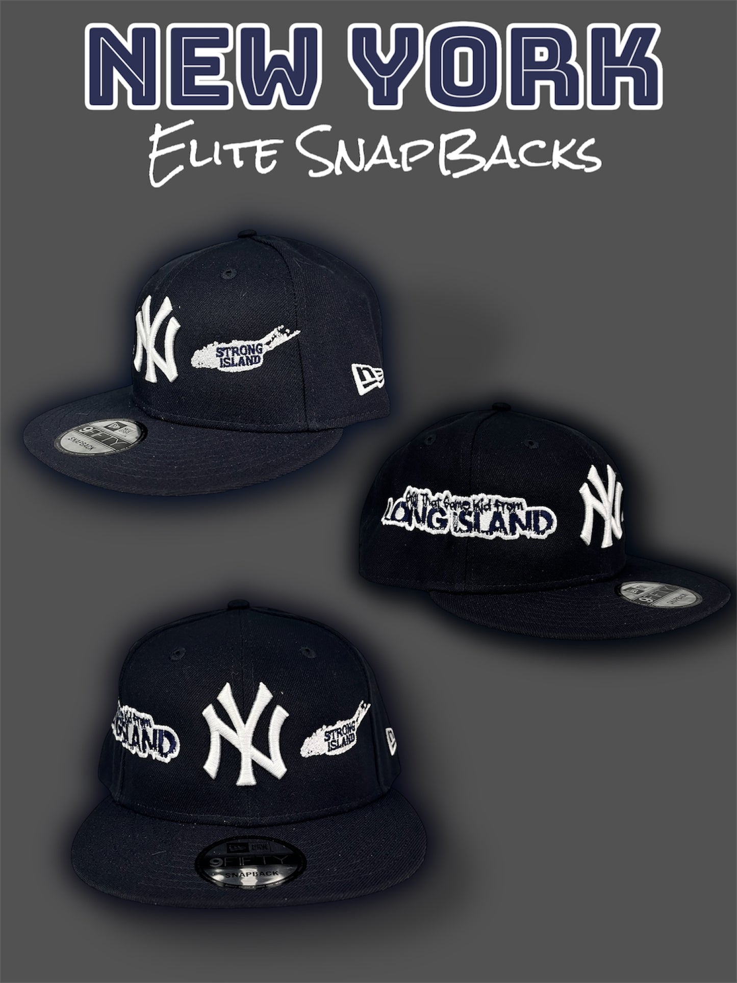 Long Island New York Elite SnapBacks