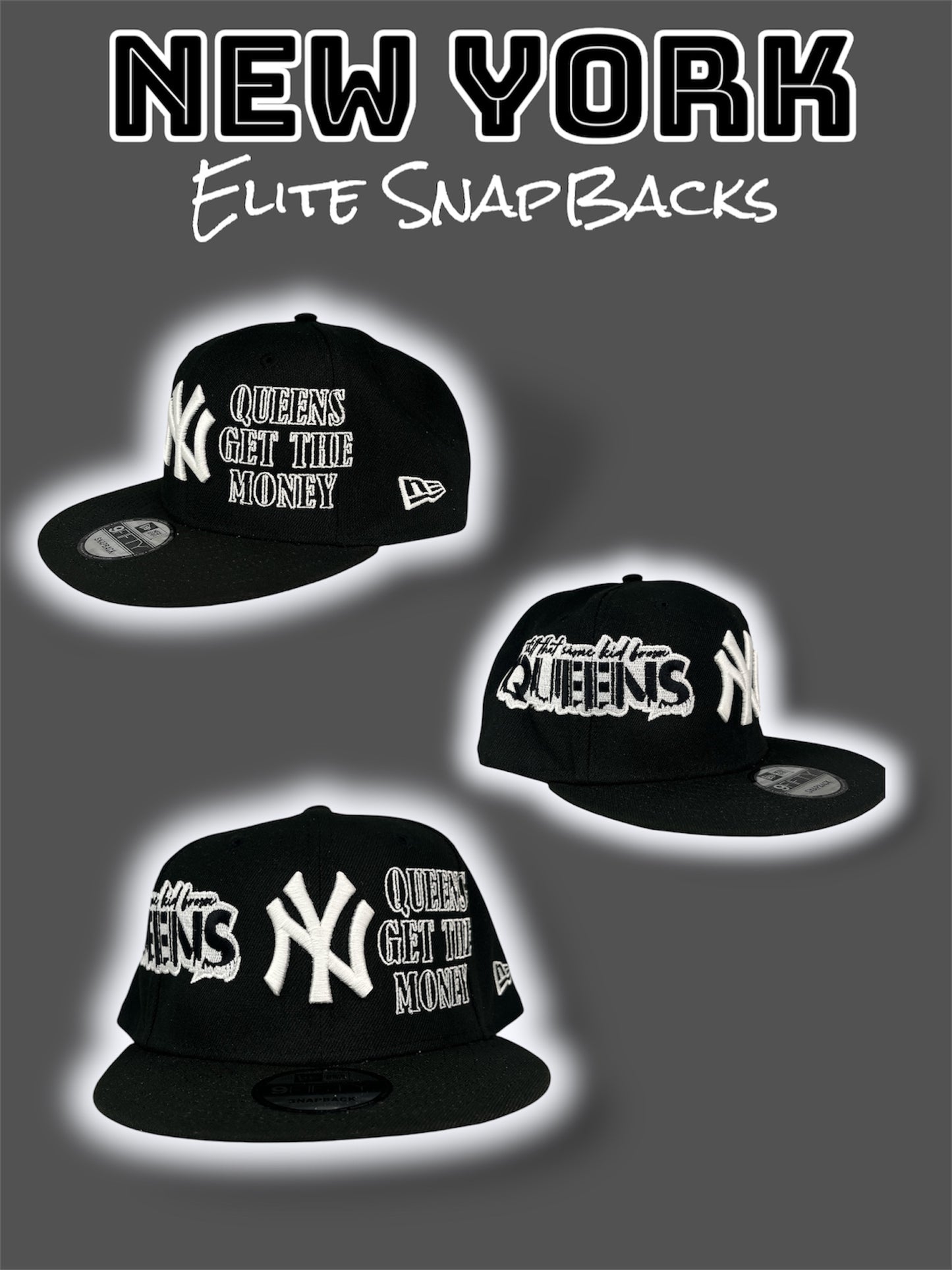 Queens New York Elite SnapBacks