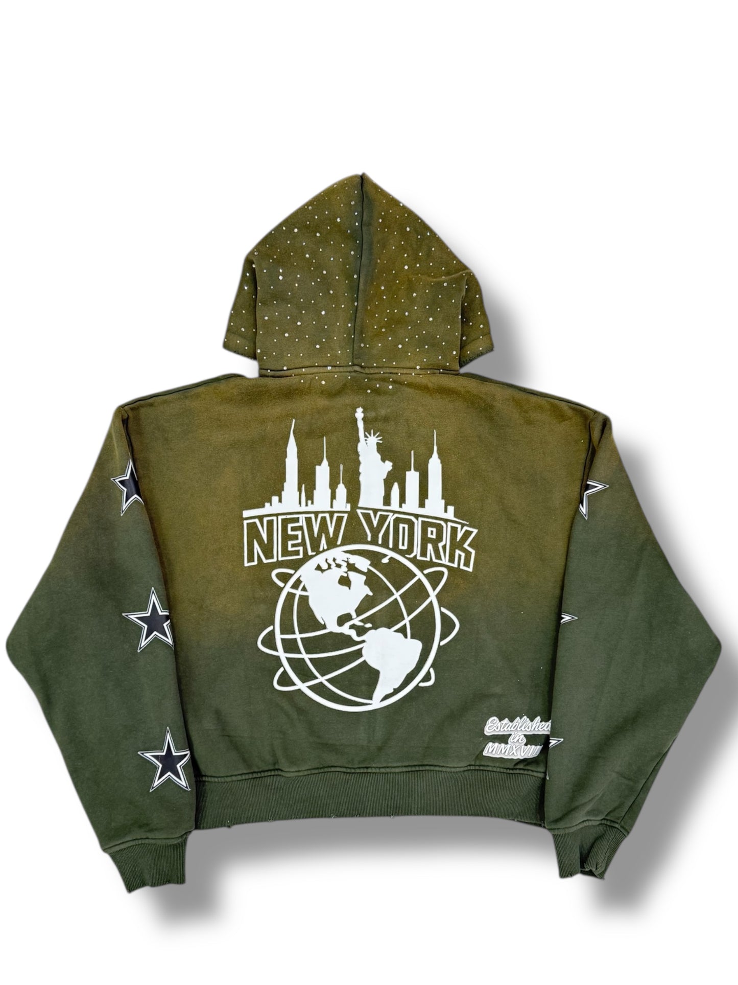Queens Boro Croptop Hoodies