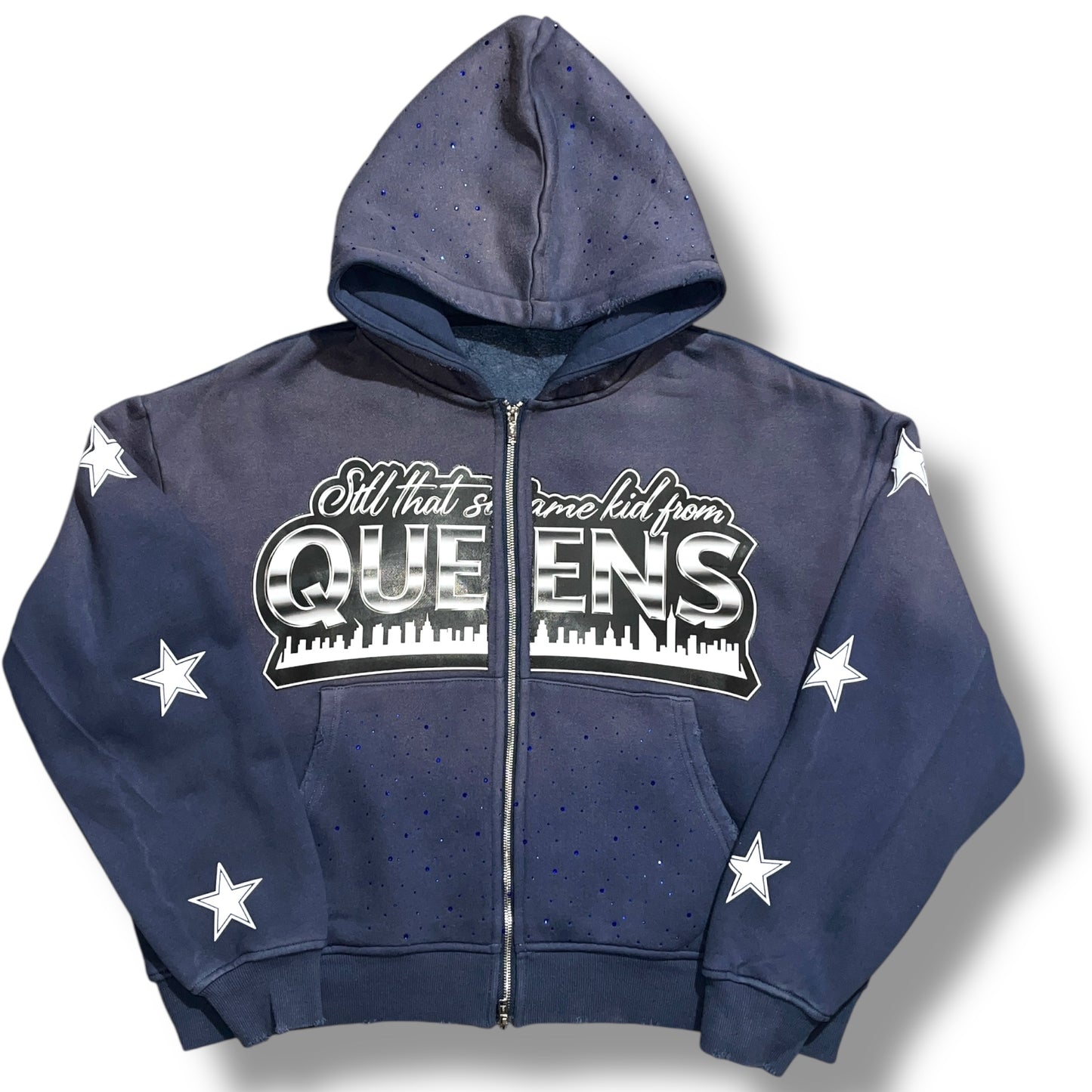 Queens Boro Croptop Hoodies