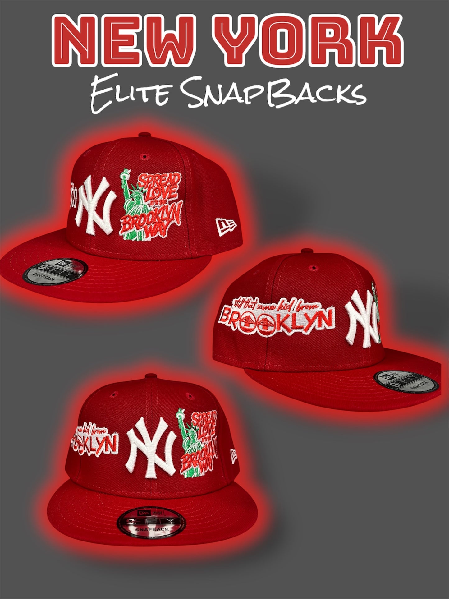 Brooklyn New York Elite SnapBacks