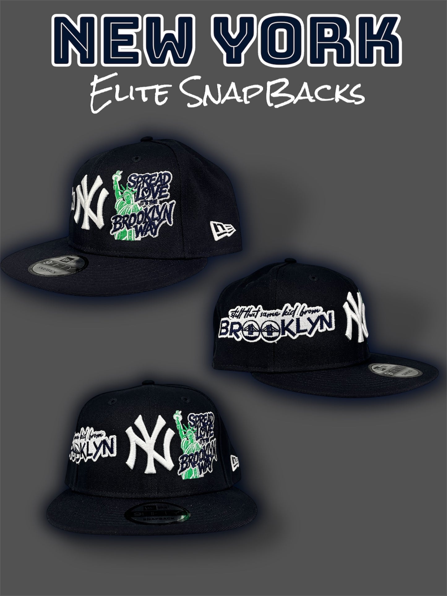 Brooklyn New York Elite SnapBacks