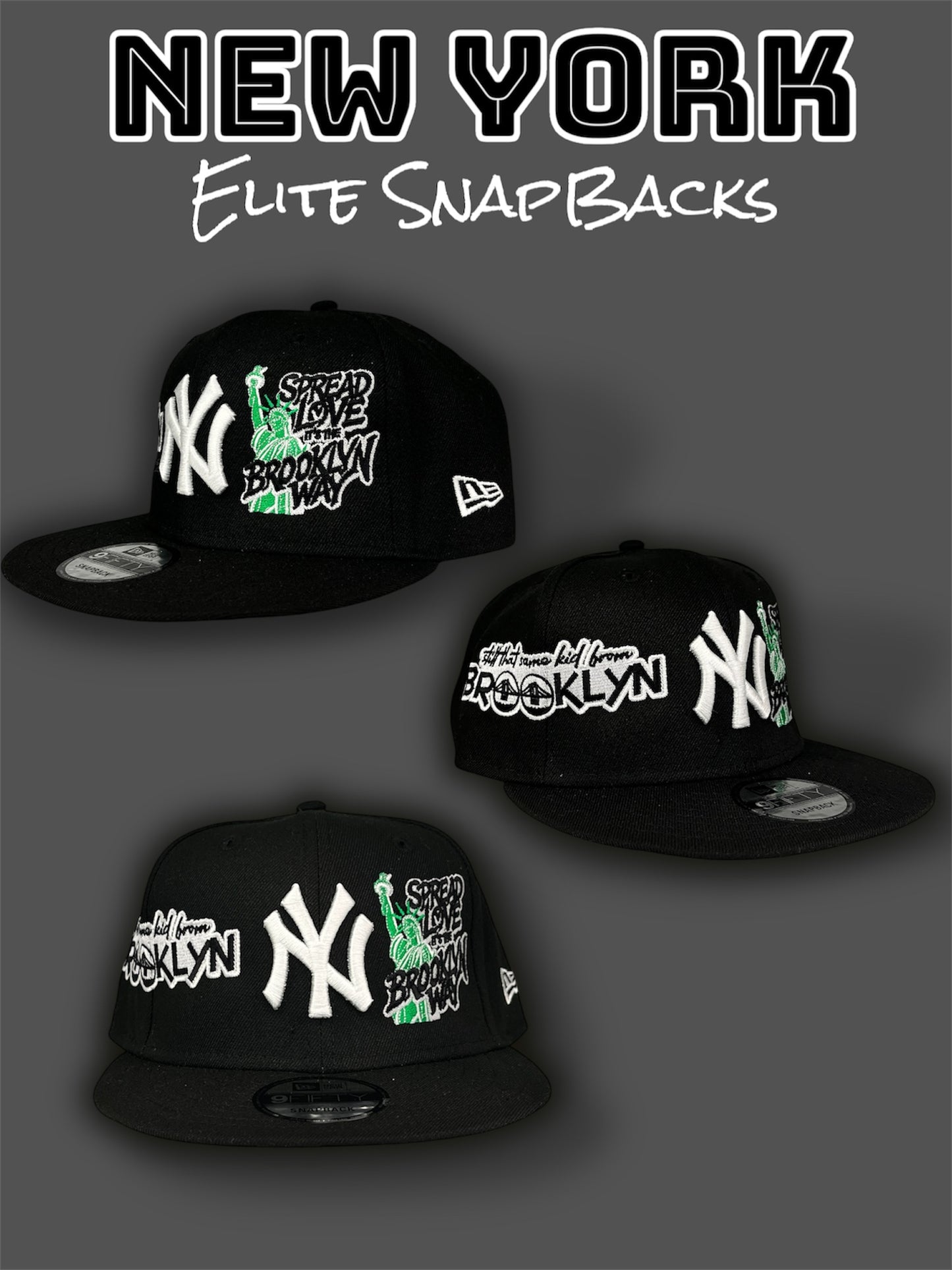 Brooklyn New York Elite SnapBacks