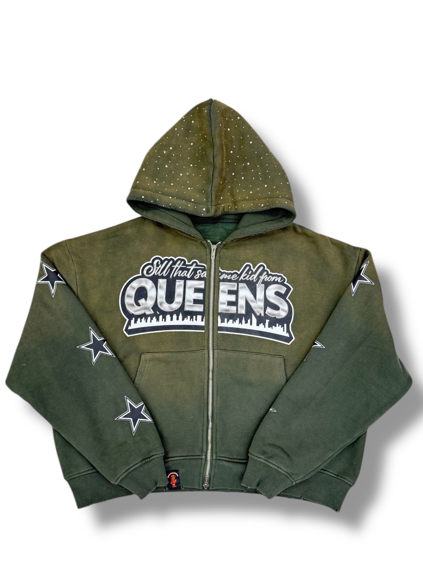 Queens Boro Croptop Hoodies