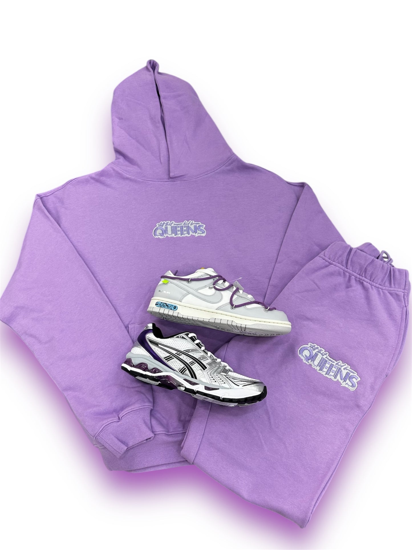 Queens Stitch Sweatsuite set