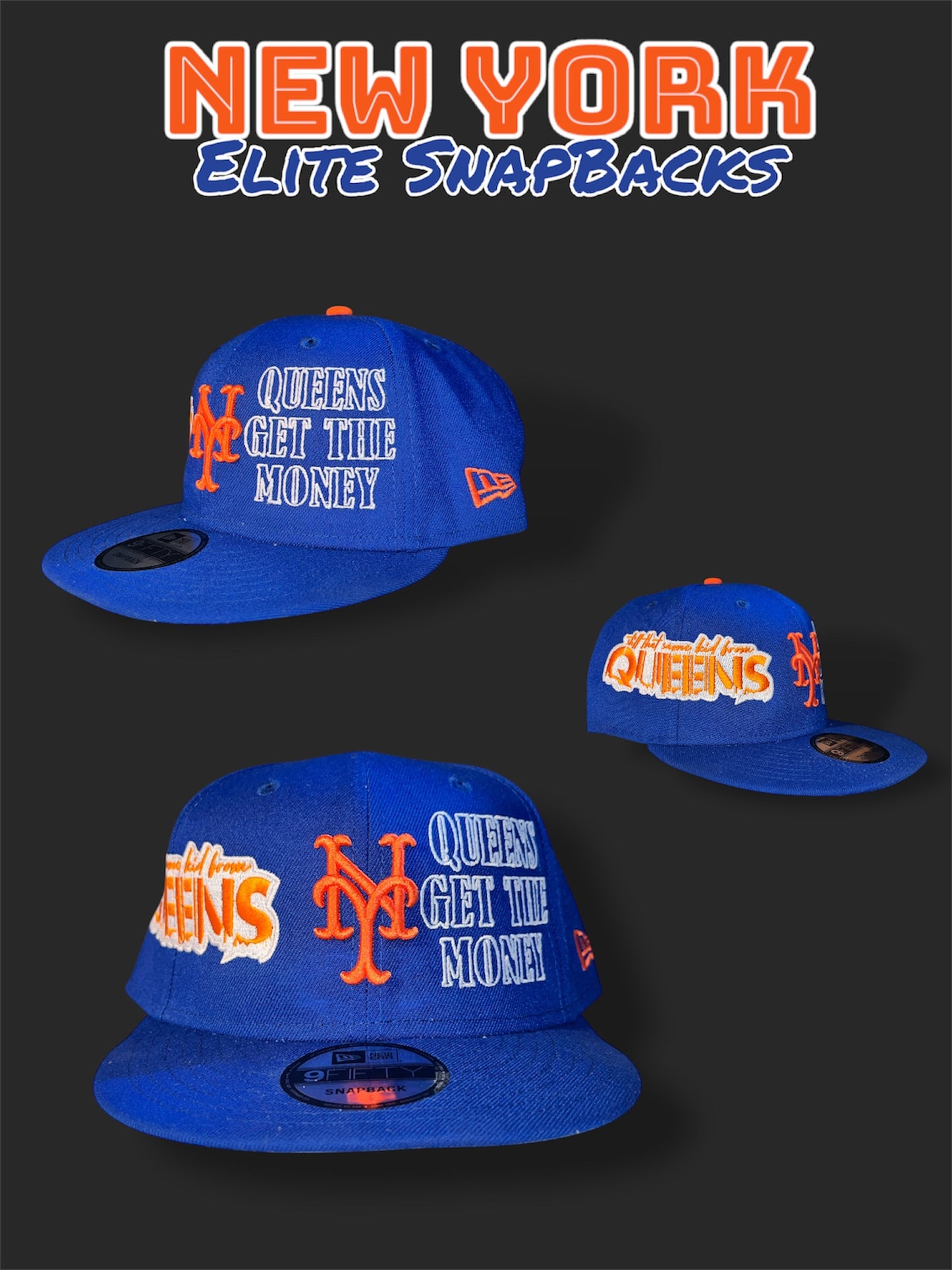 Queens New York Elite SnapBacks