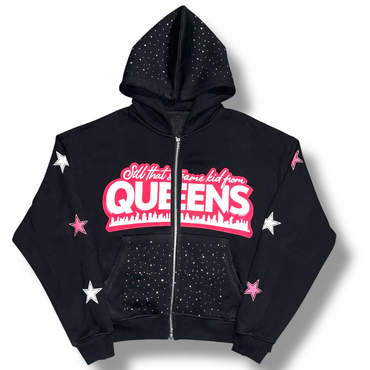 Queens Boro Croptop Hoodies