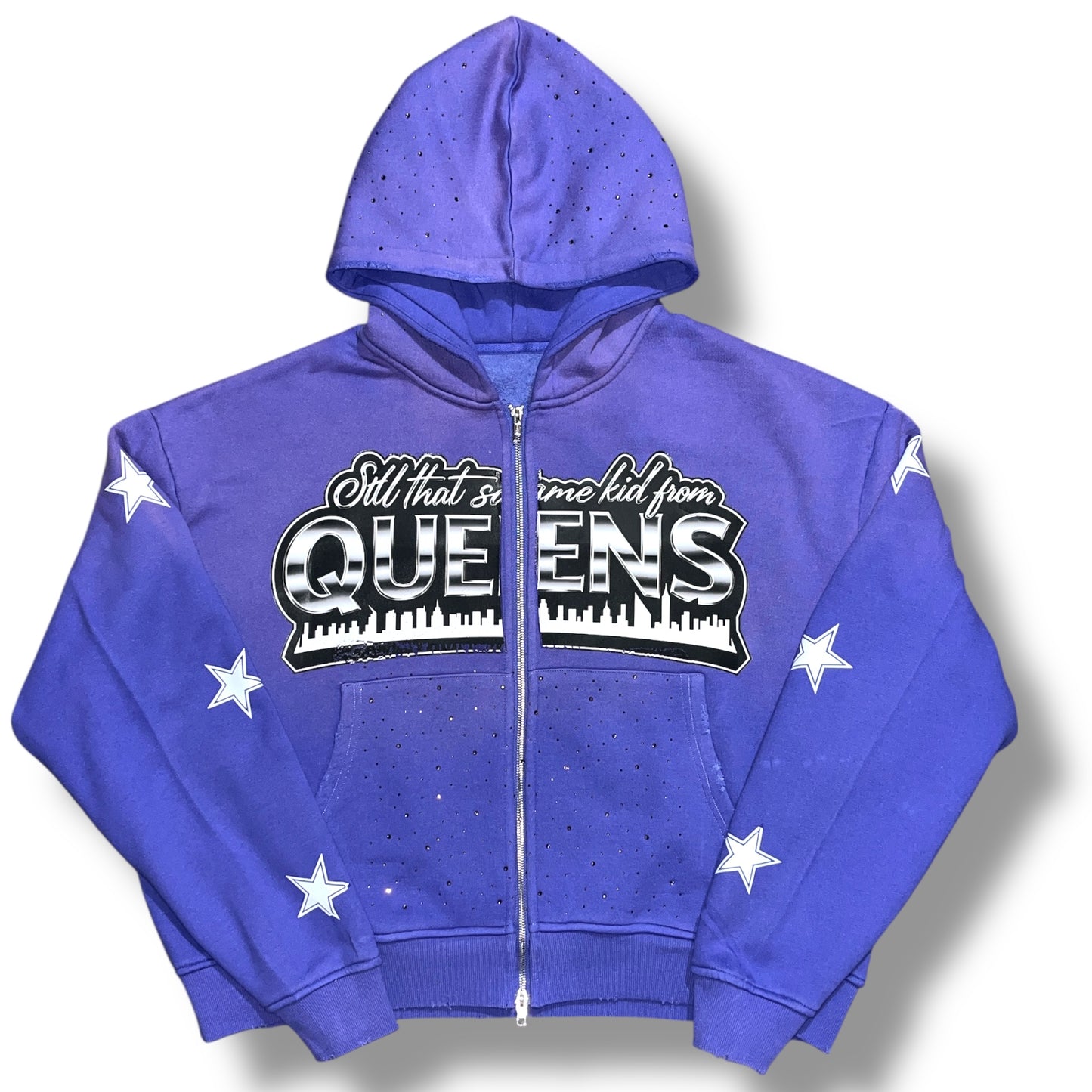 Queens Boro Croptop Hoodies