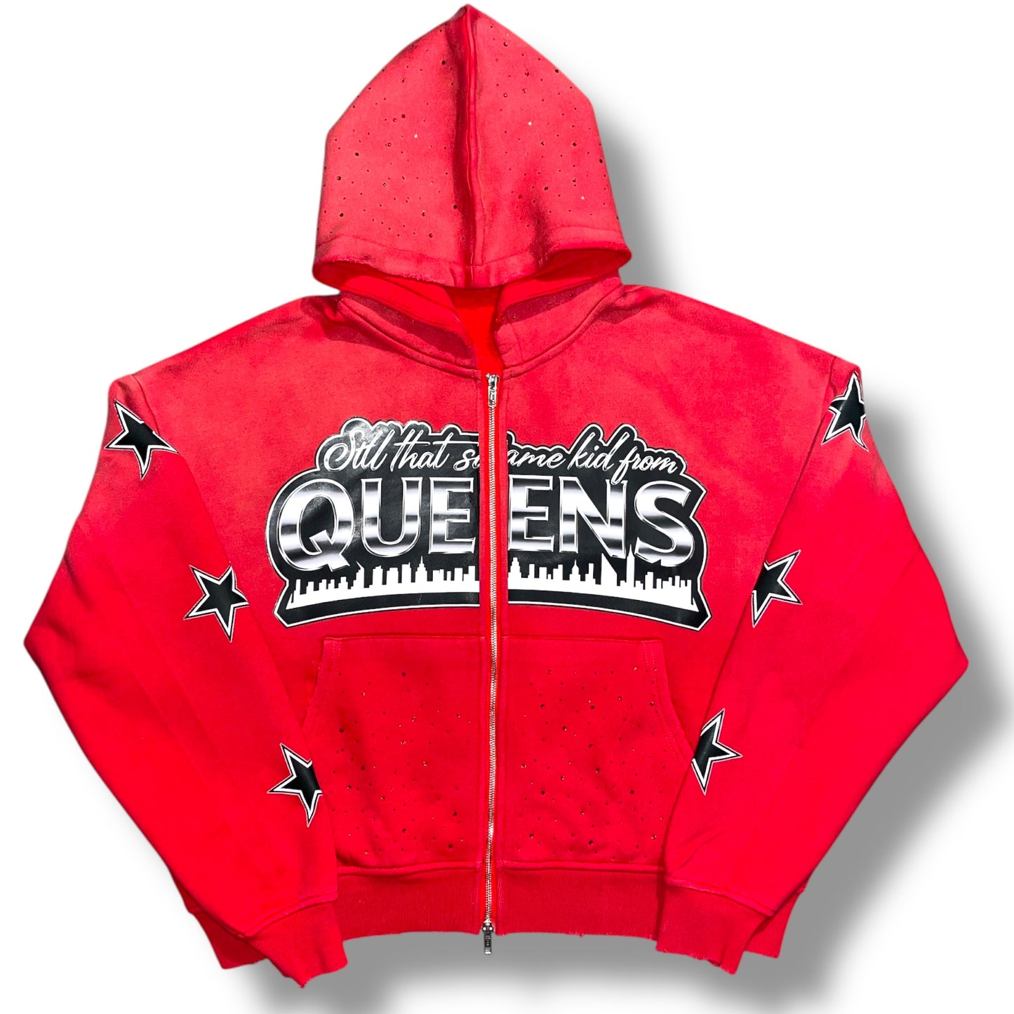 Queens Boro Croptop Hoodies