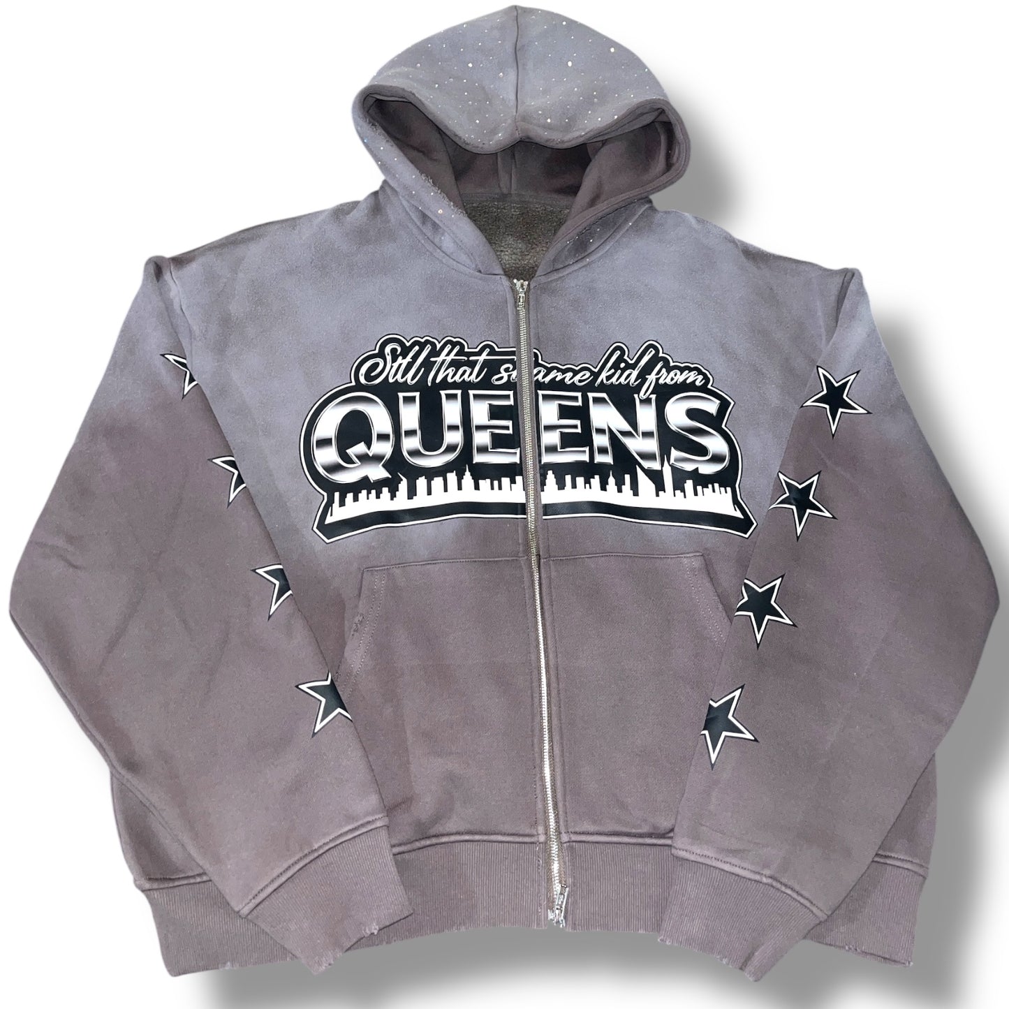 Queens Boro Croptop Hoodies