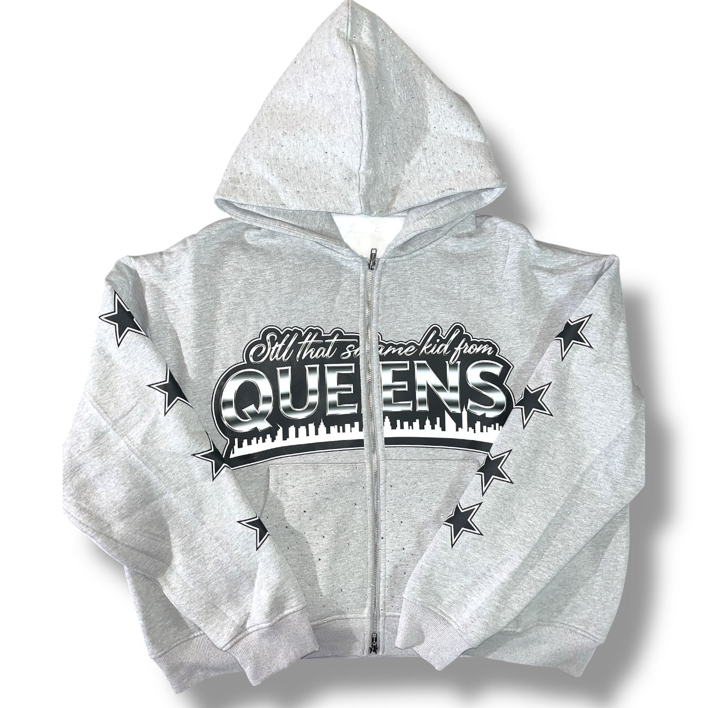 Queens Boro Croptop Hoodies